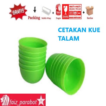 Cetakan kue talam. Puding telor ceplok, kue apem 1 PCS