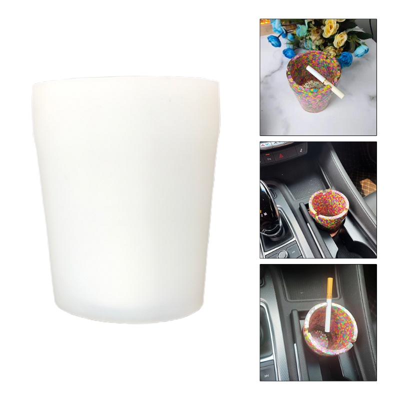 SIY  Diy Silicone Mold for Epoxy Resin Casting Jewelry Storage for Car Decoration