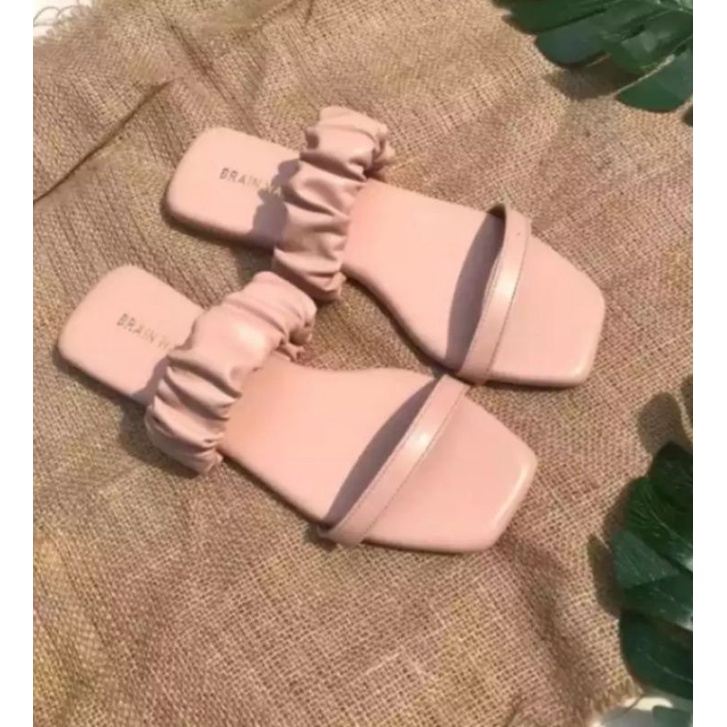 Sandal Teplek Wanita Flatshoes Rihana AG01