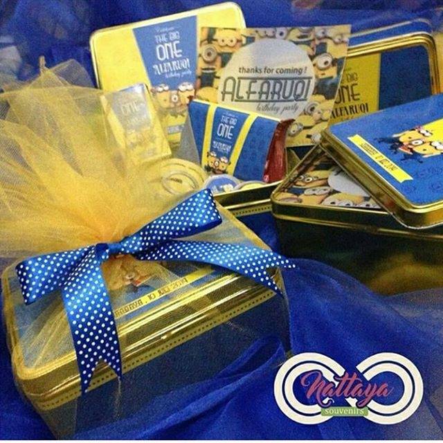 Souvenir Ultah Anak Kaleng & Mug