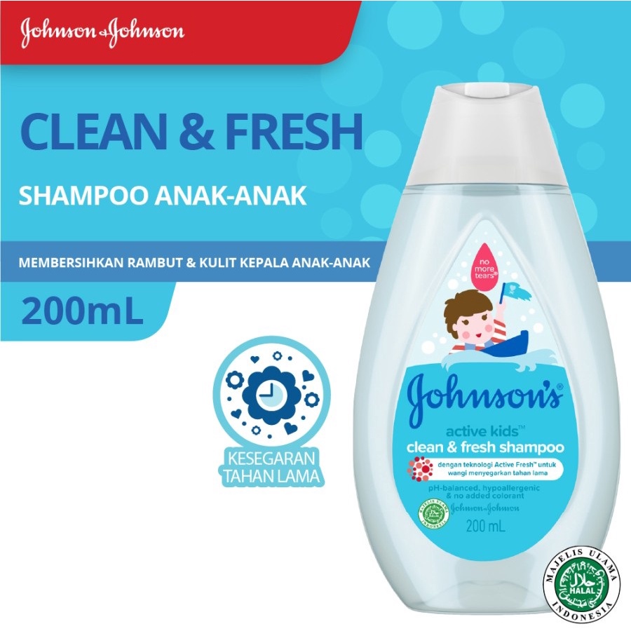 Johnsons Active Kids Shampoo Anak