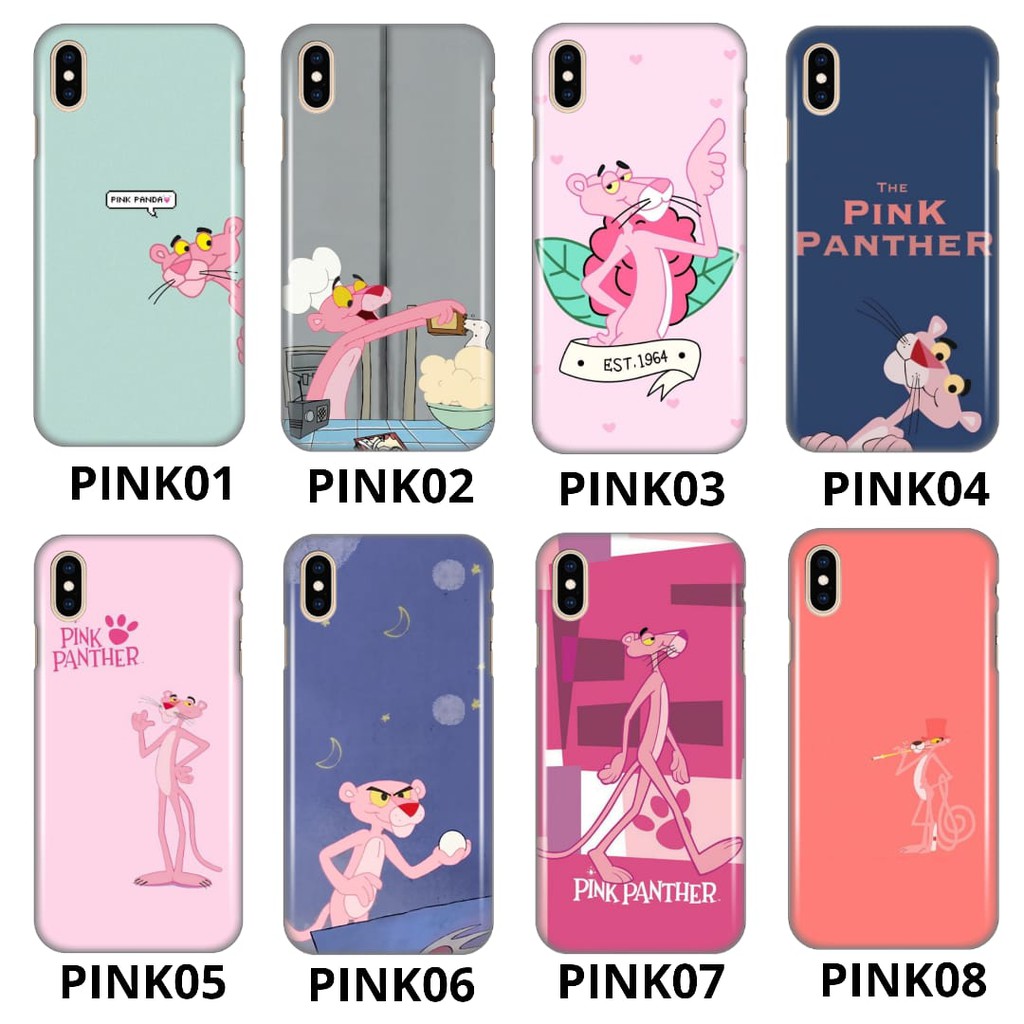 pink panther custom case huawei nova 5,nova 5i,nova 5t,nova 5t pro casing glass premium huawei