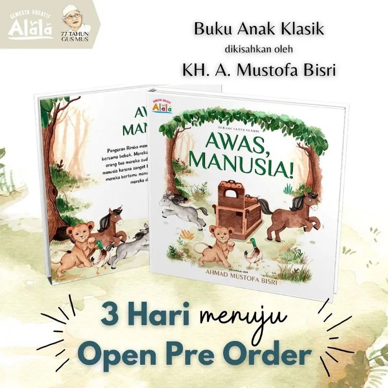 buku awas manusia karya Gus Mus