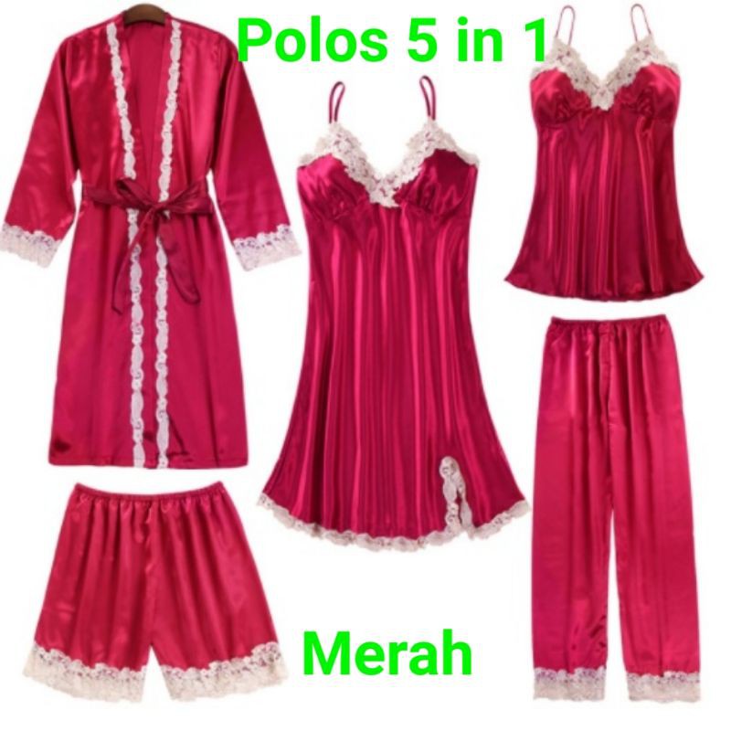 baju tidur 5 in 1/seserahan/baju tidur set-3