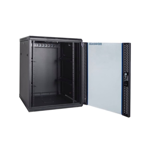 WIR5515S - 15U Wallmount Rack Depth 550mm Single Door 19&quot; - INDORACK