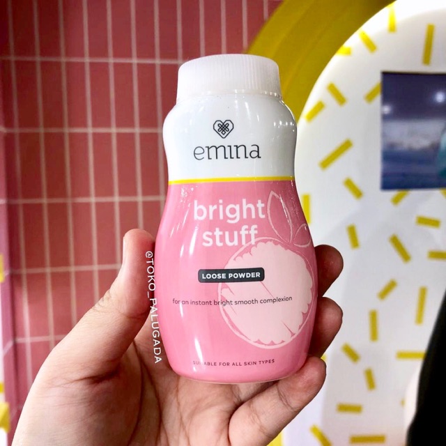 READY STOCK Emina Bright Stuff Loose Powder