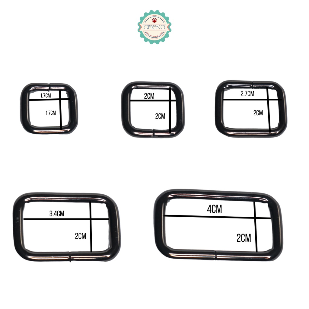 AnekaBenang - Ring Kotak - PCS