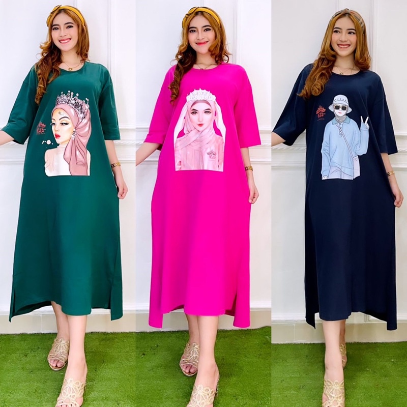 tunik midi oversize by ratu