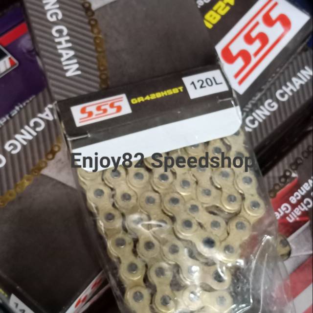 Rantai / Rante chain sss original 428-120 Hbst Gold