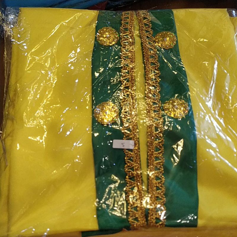 baju adat bodo Makassar anak size S bahan satin halus