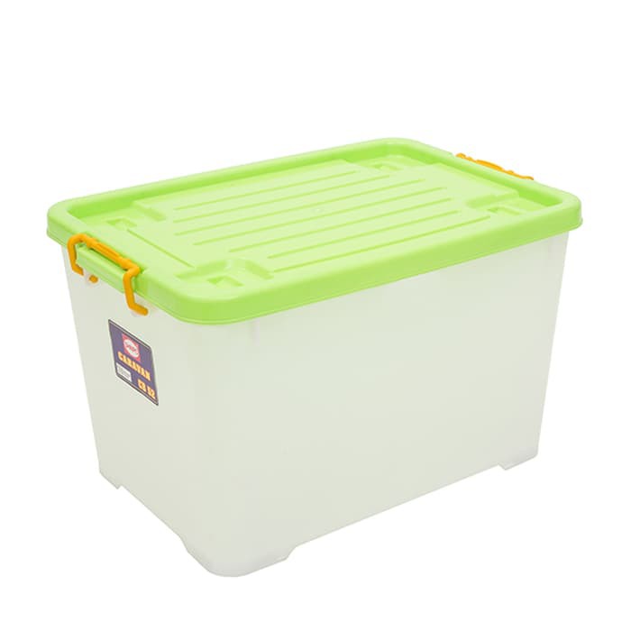 Container Box Caravan CB 52 Liter Shinpo Dengan Roda / Box Container / Box Kontainer Plastik