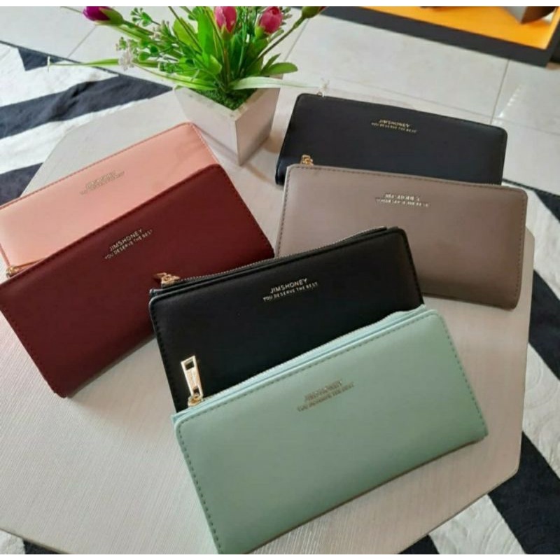Callista Wallet JH/jimshoney/dompet lipat/dompet panjang