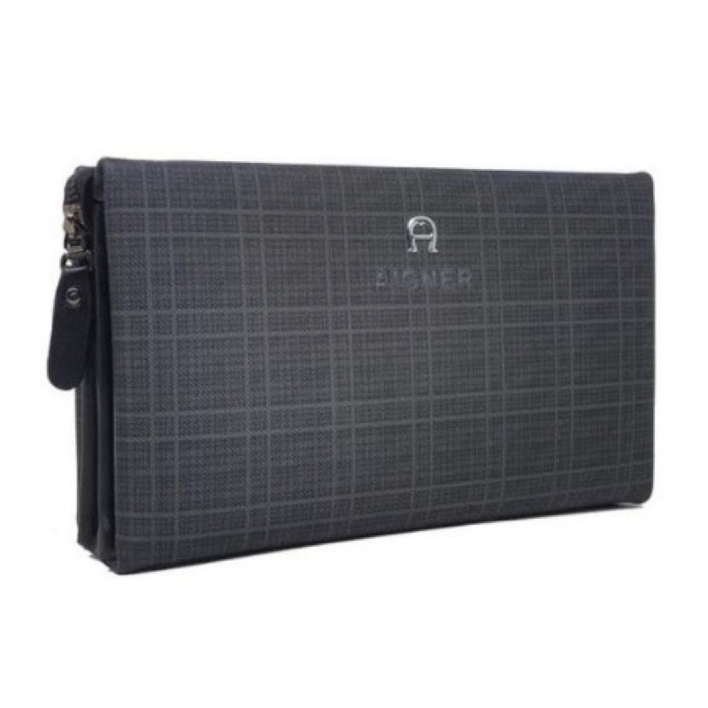 Aigner Exclusive Clutch handbag tas tangan pria/wanita premium