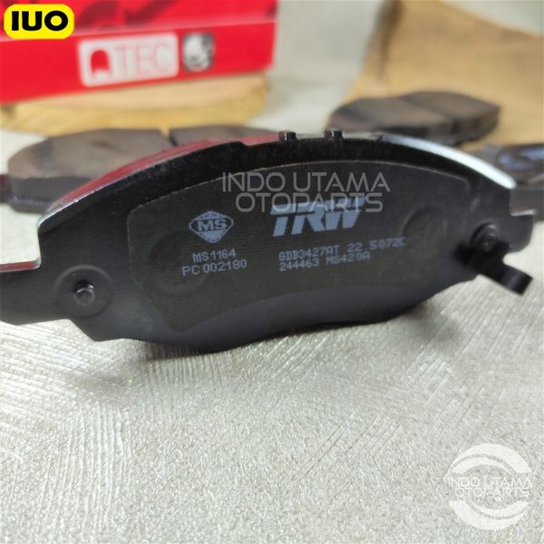 Kampas Rem Innova Grand Innova Brake Disc pad TRW GDB3427AT