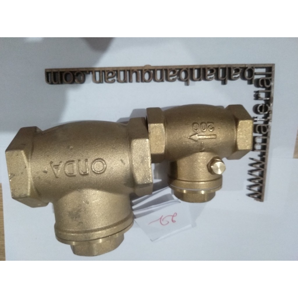 check valve Onda 1 inch klep satu arah pembuka jalur air pipa DISKON6
