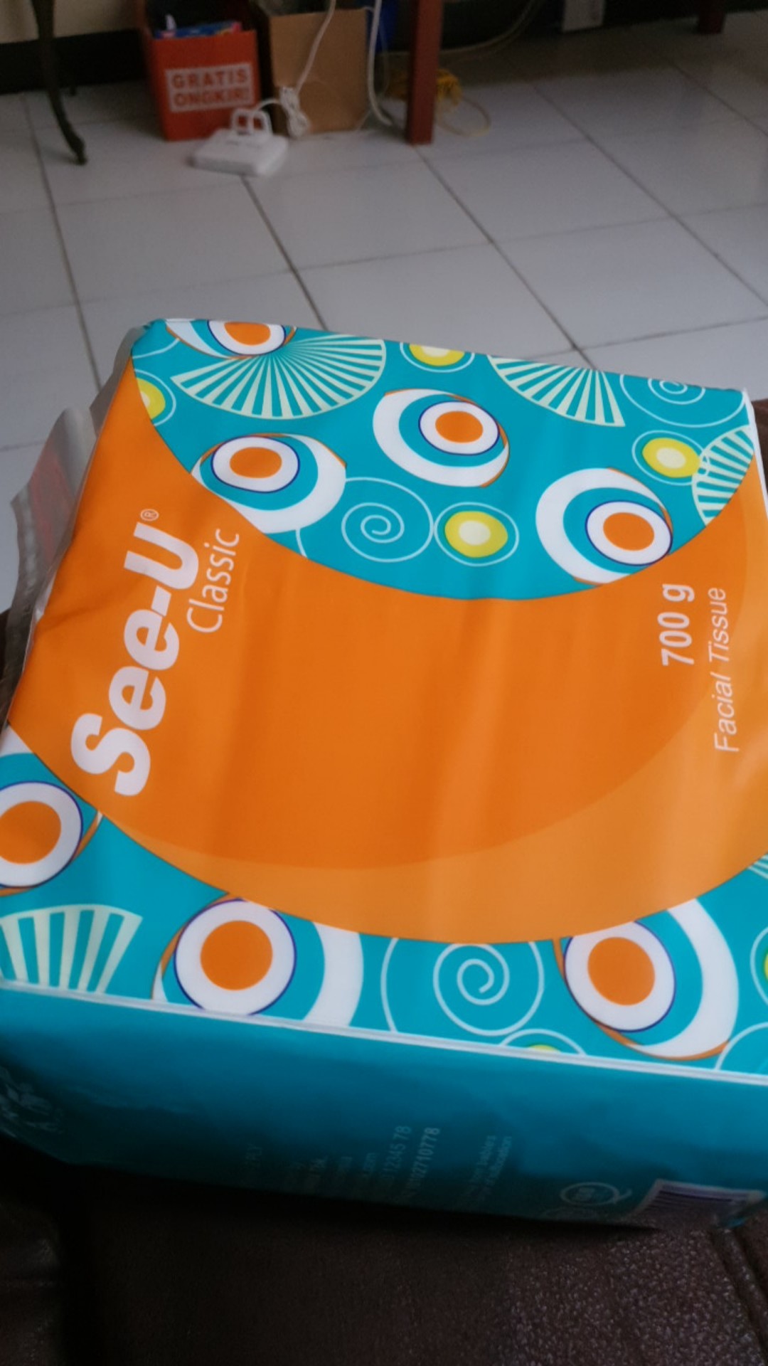 Tissue Tissu Tisu See U Kiloan 700gr Facial Classic Bukan Livi Multi