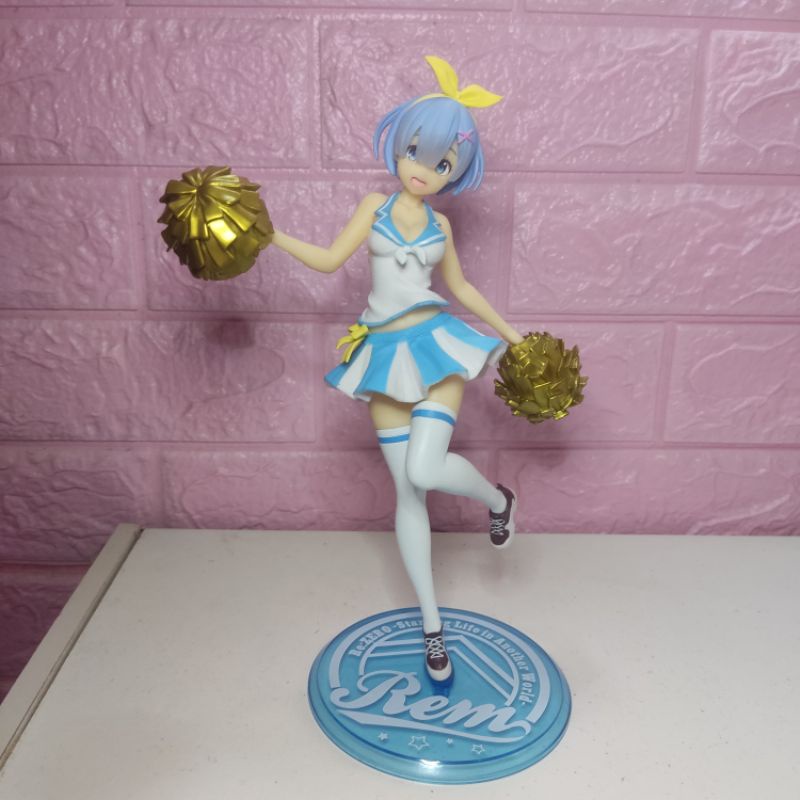 Rem Re:zero Figure Taito Cheerleader ver Original