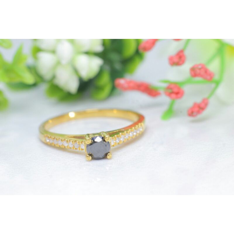 cincin berlian hitam