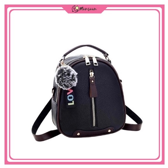 Monsoon - TAS MILEA -Tas Ransel Backpack (Bisa Ransel Bisa Selempang) MORYMONY