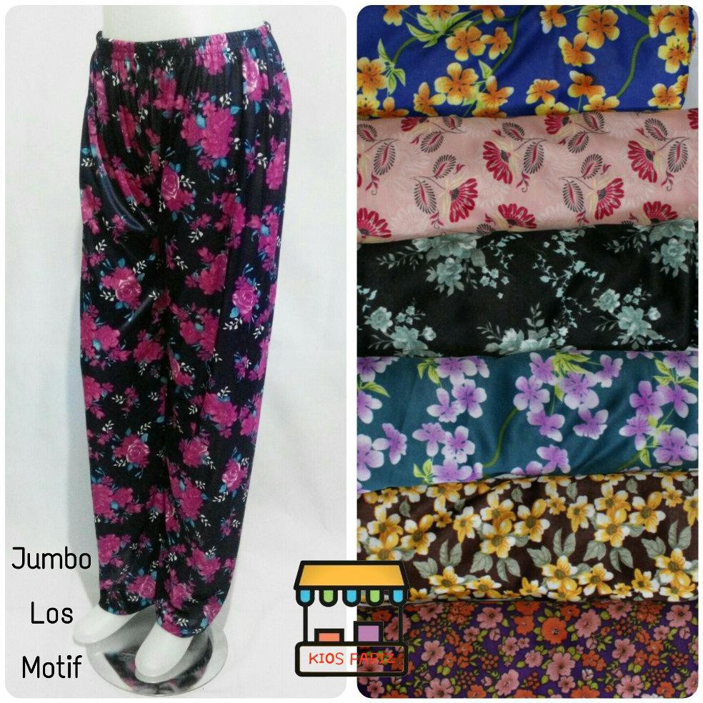 HARGA PROMO Polos Jumbo Motif - Celamis Motif - Dalaman gamis Motif - Celana Santai - Celamis Jumbo