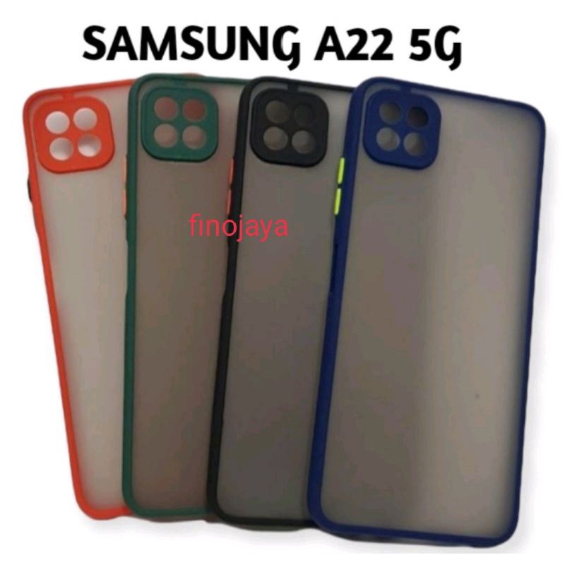 Case Dove My Choice Samsung A22 5g Silikon Dove pelindung Camera