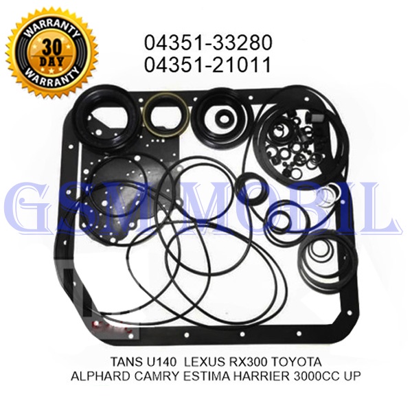 Packing Set Matic Toyota Camry Harrier V6 U140 04351-21011 10006794