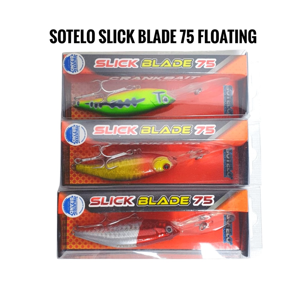 Umpan Pancing Sotelo Slick Blade 75mm