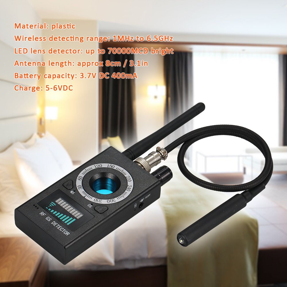 Alat Deteksi Signal Kamera Spy - GPS - HP - CCTV - Alat Sadap - Promo