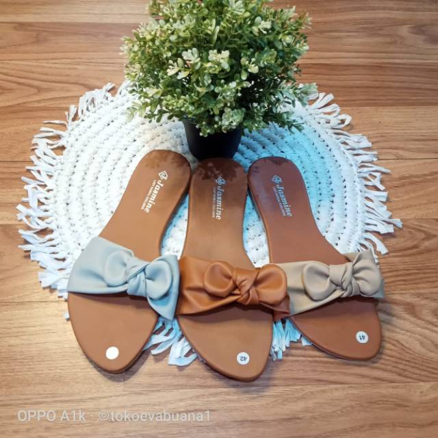 37 - 41 SELOP Sandal Jasmine size kecil(A090)