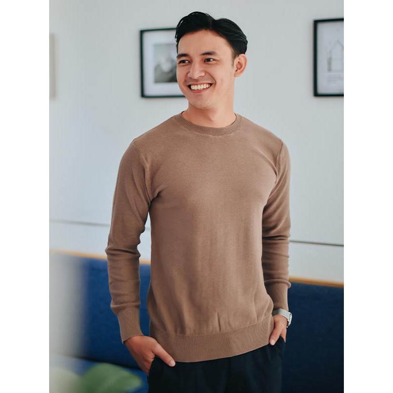 Sweater Polos Basic Unisex - Sweater Murah Babytery