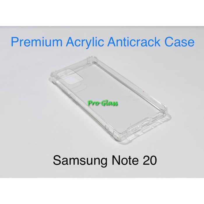 Samsung Note 20 / Note 20 ULTRA Anticrack / Anti Crack / ACRYLIC Case Silicone Premium