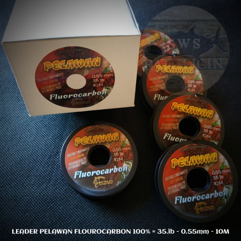 PELAWAN LEADER FLOUROCARBON 35lbs
