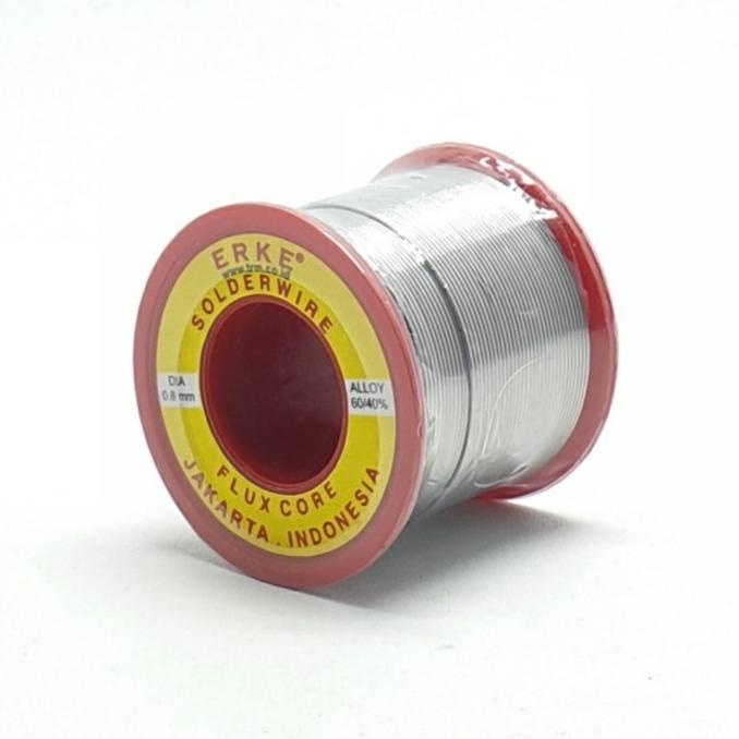 Timah solder 1/5kg Erke/Unique alloy 60/40 0.8mm