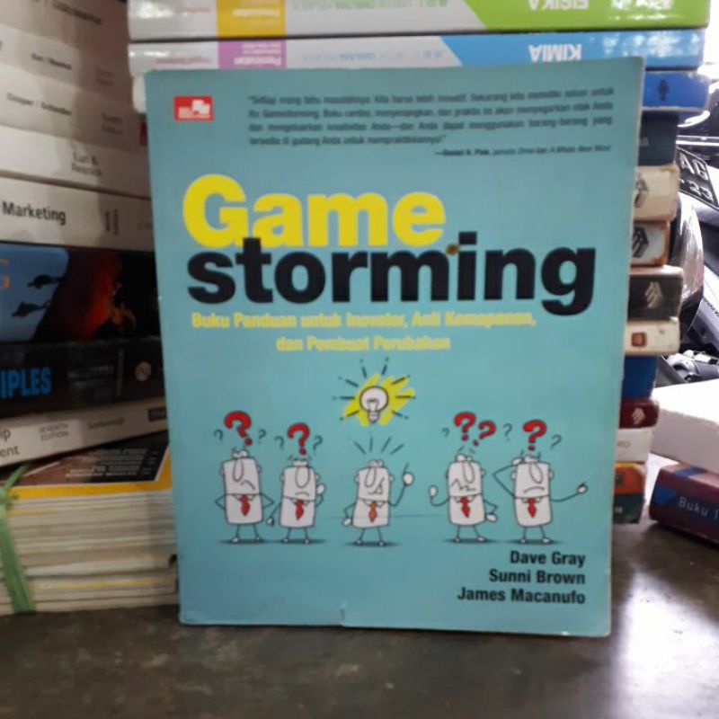 

BUKU ORIGINAL GAME STORMING ,BUKU PANDUAN UNTUK INOVATOR