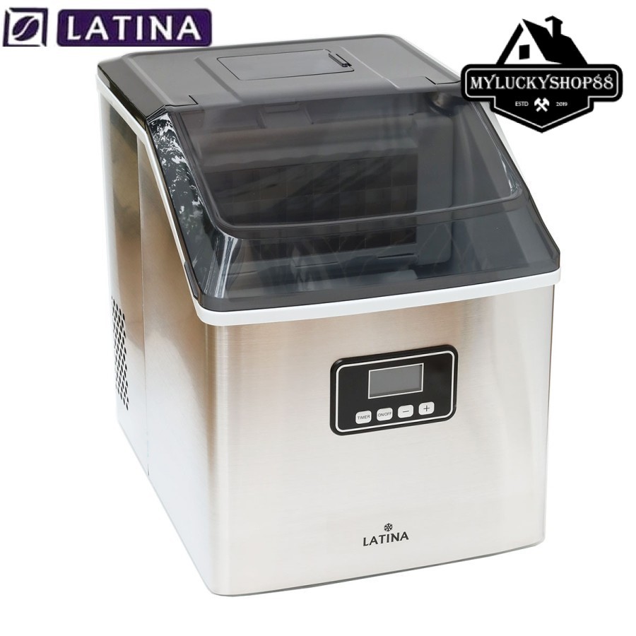 Latina Cubic-18 Automatic Ice Cube Machine - Mesin Pembuat Es Batu 18F
