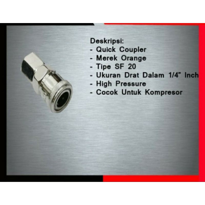 Quick Coupler SF 20