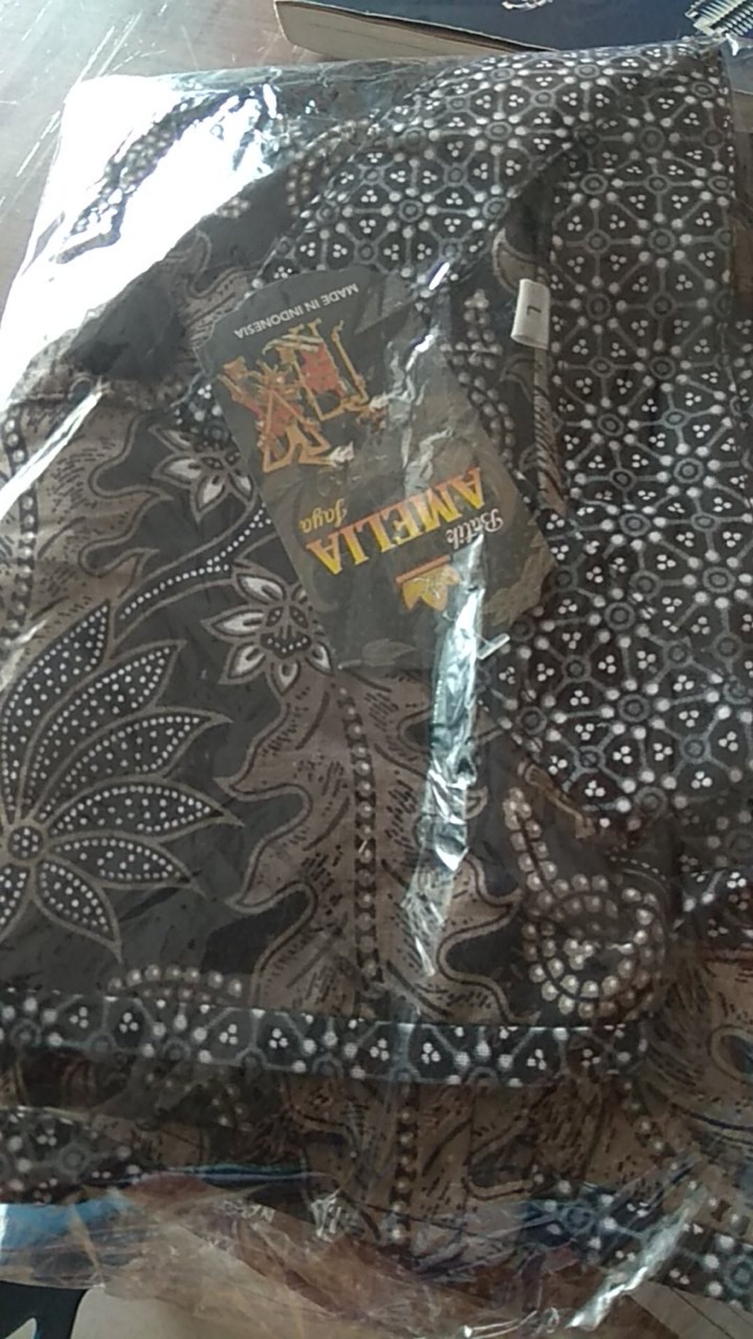 Blus Davina Daun Lawasan Baju Batik Atasan Wanita