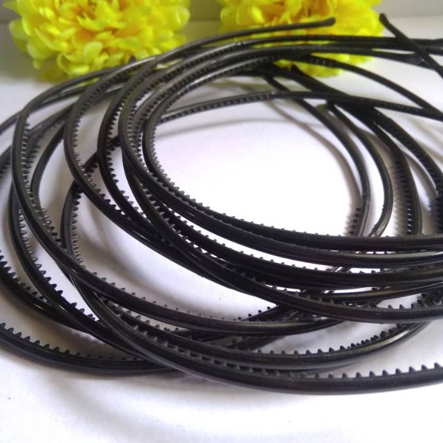 BANDO LIDI SLIM FASHION PRIA WANITA/ BANDO LIDI HITAM SLIM (HARGA PER PCS)