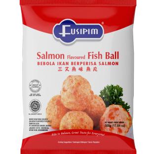 

Fusipim Salmon Fish Ball | Bakso Rasa Ikan Salmon | Frozen 400gr