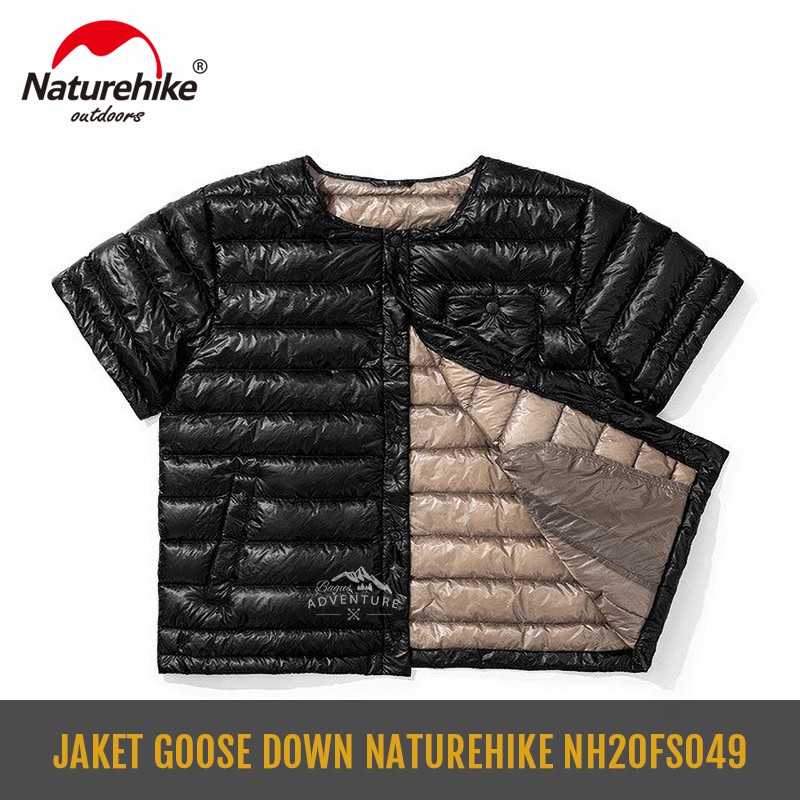 Jaket Lengan Pendek Goose Down Naturehike NH20FS049