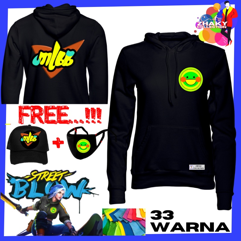 Hoodie Distro Benedetta Starlight Mobile Legends Original Jaket Skin Benedetta Street Blow Jaket Cre