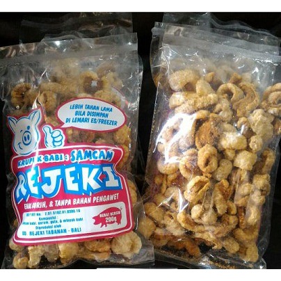 KRUPUK RAMBAK REJEKI/LARISS REJEKI 150gr FREE Bubblewrap