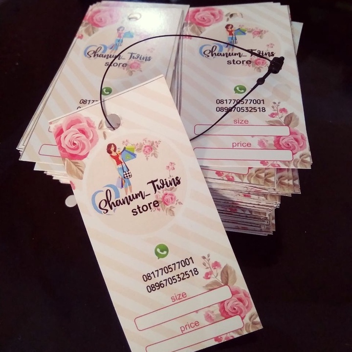 

Hang Tag Baju / Hang Tag Celana