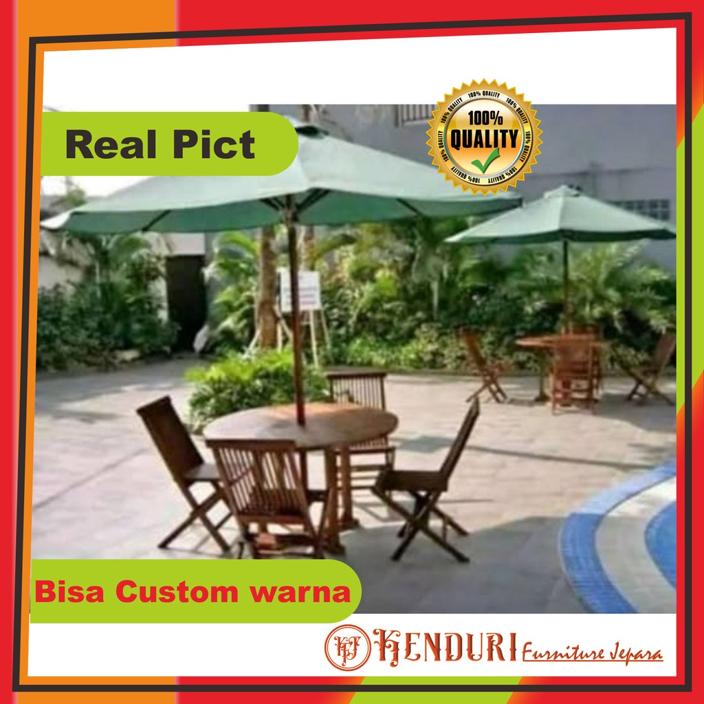 Kursi Taman Kursi Makan cafe Payung Furniture Jepara