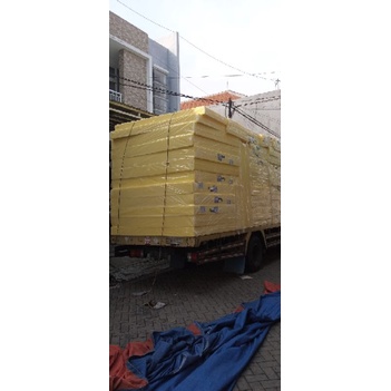 ORDERAN PENGIRIMAN JTR KASUR BUSA YELLOW ROYAL FOAM 90x200x14