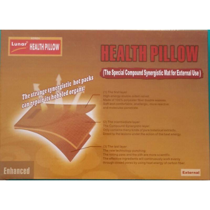 Sinergy Tray Koyo herbal Health Pillow /Refill koyo obat lunar pillow