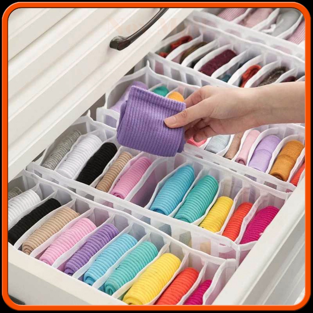 Kotak Sekat Pakaian Closet Organizer Storage Box - M1467