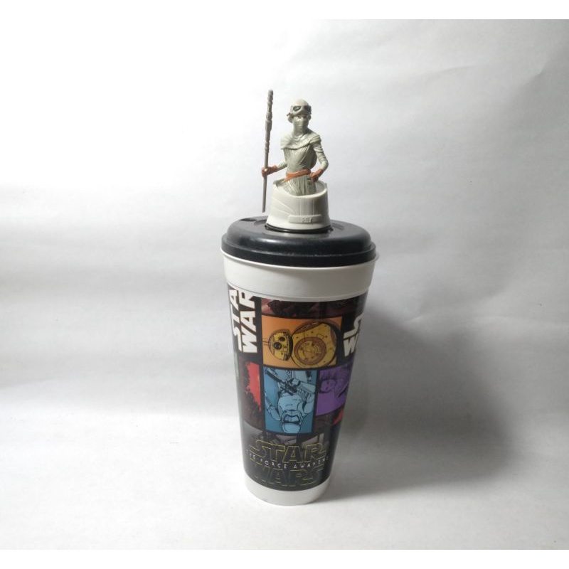 Tumbler Gelas Tempat Minum Topper Cineplex Cinema Cafe XXI 21 Lucas Film Star Wars Starwars Movie Un