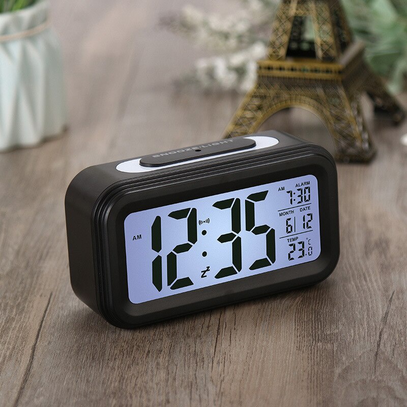 Jam Meja LED Digital Modern LED Alarm Clock Style Tipe 1019