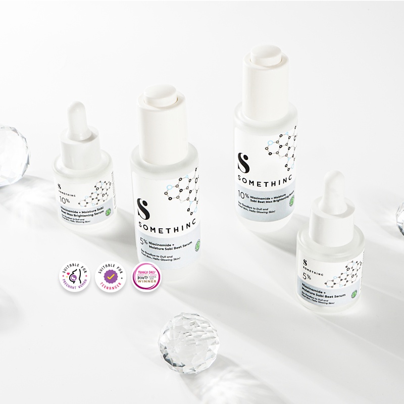 SOMETHINC 5% / 10% Niacinamide + Moisture Sabi White Max Brightening Serum Whitening Lightening Pencerah Pemutih Niacin
